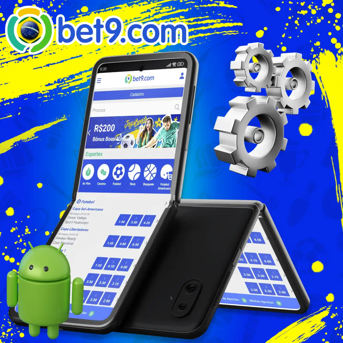 Requisitos de sistema do seu telefone Android para obter o melhor desempenho da plataforma Bet9.