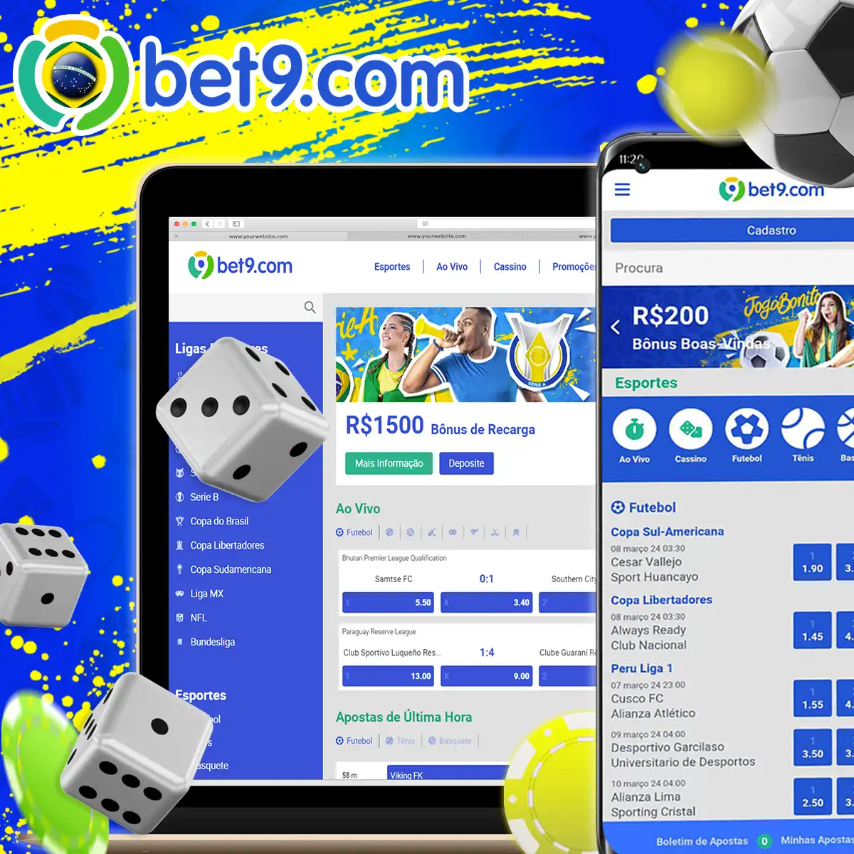 Principais características do Bet9 Online